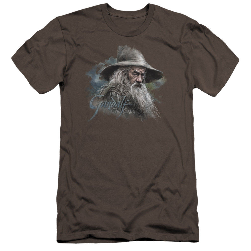Hobbit Movie Trilogy, The Gandalf The Grey - Men's Premium Slim Fit T-Shirt Men's Premium Slim Fit T-Shirt The Hobbit   