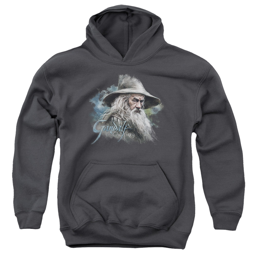 Hobbit Movie Trilogy, The Gandalf The Grey - Youth Hoodie Youth Hoodie (Ages 8-12) The Hobbit   