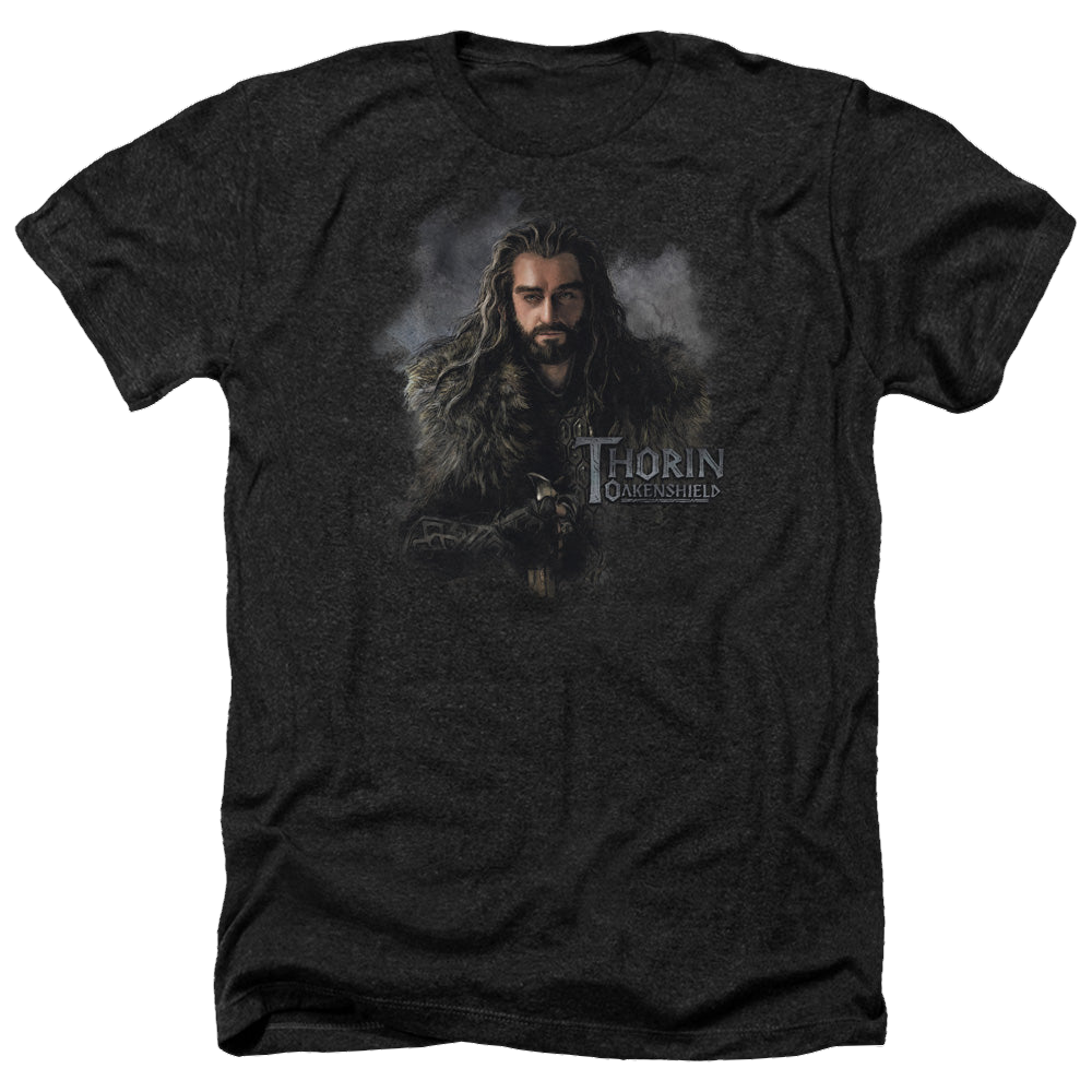 Hobbit Movie Trilogy, The Thorin Oakenshield - Men's Heather T-Shirt Men's Heather T-Shirt The Hobbit   