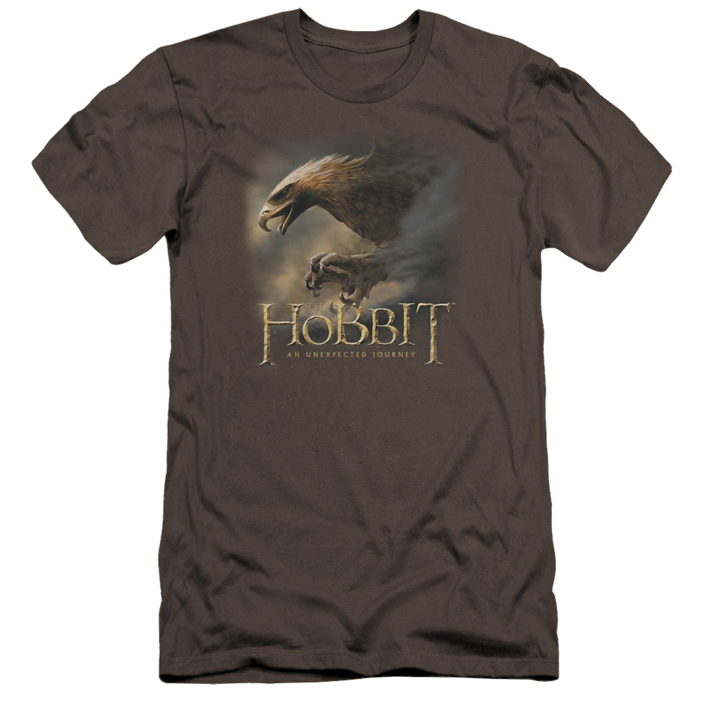 Hobbit Movie Trilogy, The Great Eagle - Men's Premium Slim Fit T-Shirt Men's Premium Slim Fit T-Shirt The Hobbit   