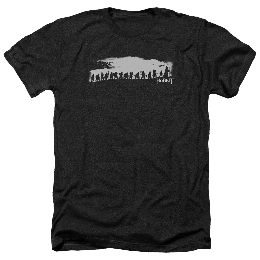 Hobbit Movie Trilogy, The The Company - Men's Heather T-Shirt Men's Heather T-Shirt The Hobbit   