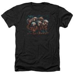 Hobbit Movie Trilogy, The Misty Goblins - Men's Heather T-Shirt Men's Heather T-Shirt The Hobbit   