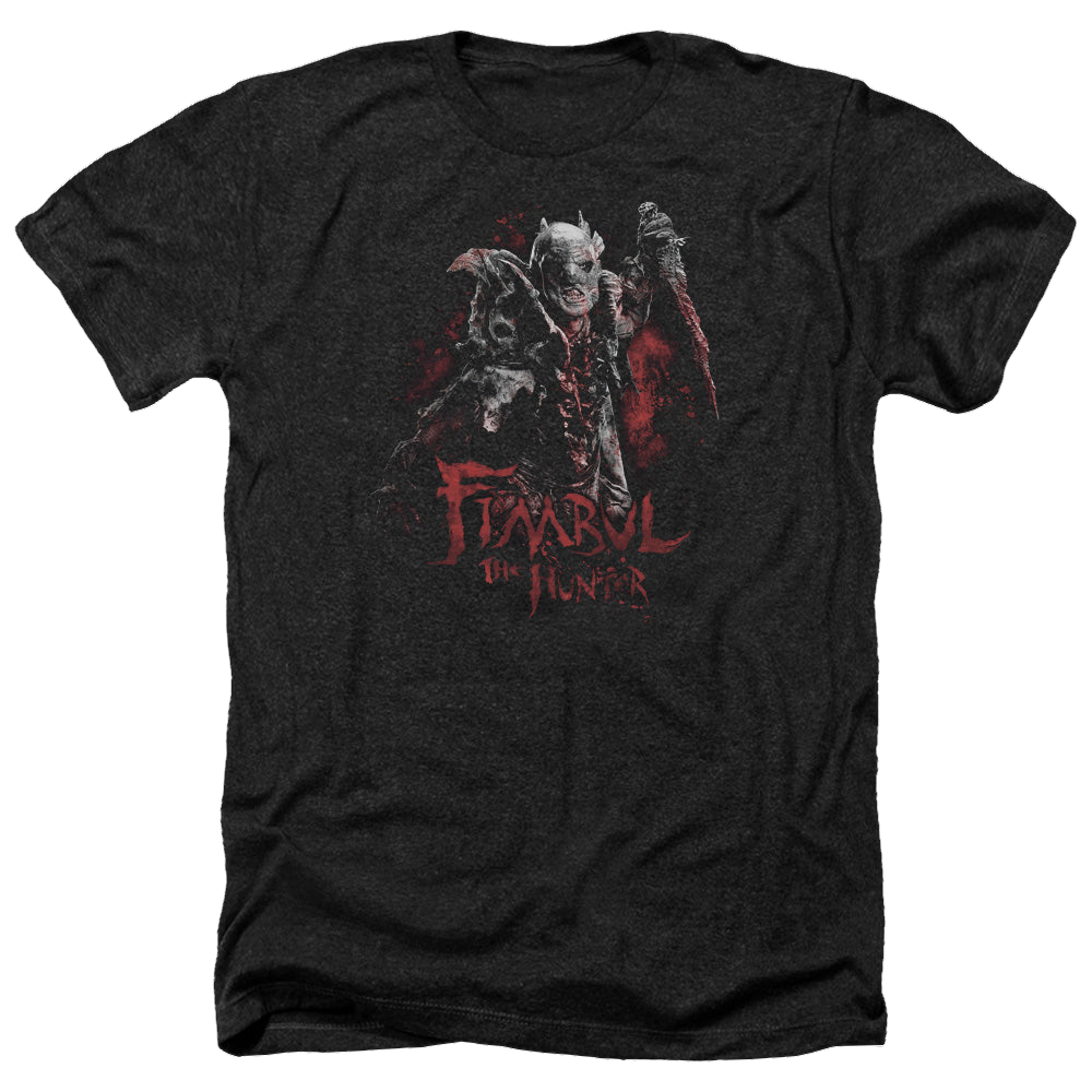Hobbit Movie Trilogy, The Fimbul The Hunter - Men's Heather T-Shirt Men's Heather T-Shirt The Hobbit   