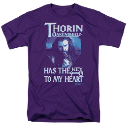 Hobbit Movie Trilogy, The Thorins Key - Men's Regular Fit T-Shirt Men's Regular Fit T-Shirt The Hobbit   