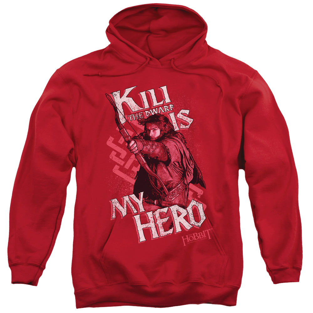 Hobbit Movie Trilogy, The Kili Is My Hero - Pullover Hoodie Pullover Hoodie The Hobbit   
