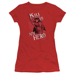 Hobbit Movie Trilogy, The Kili Is My Hero - Juniors T-Shirt Juniors T-Shirt The Hobbit   