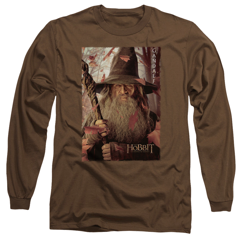 Hobbit Movie Trilogy, The Gandalf Poster - Men's Long Sleeve T-Shirt Men's Long Sleeve T-Shirt The Hobbit   