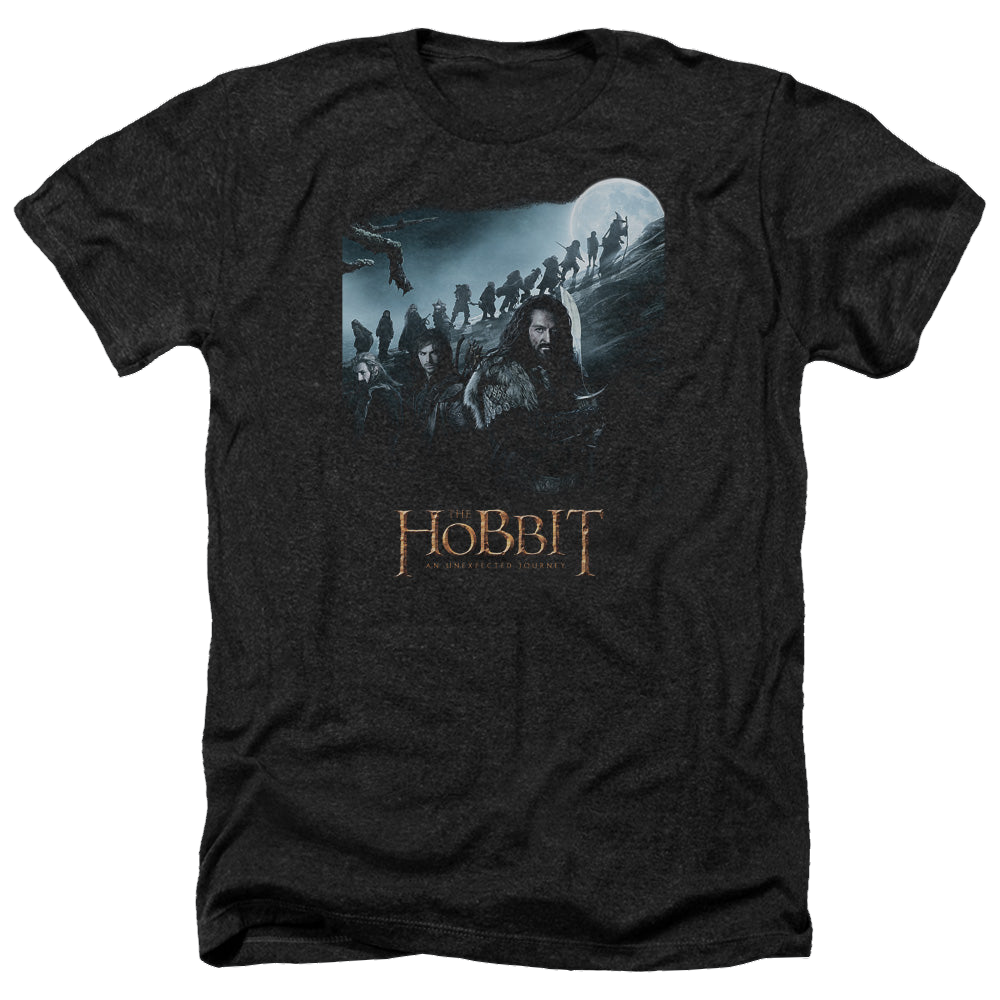 Hobbit Movie Trilogy, The A Journey - Men's Heather T-Shirt Men's Heather T-Shirt The Hobbit   