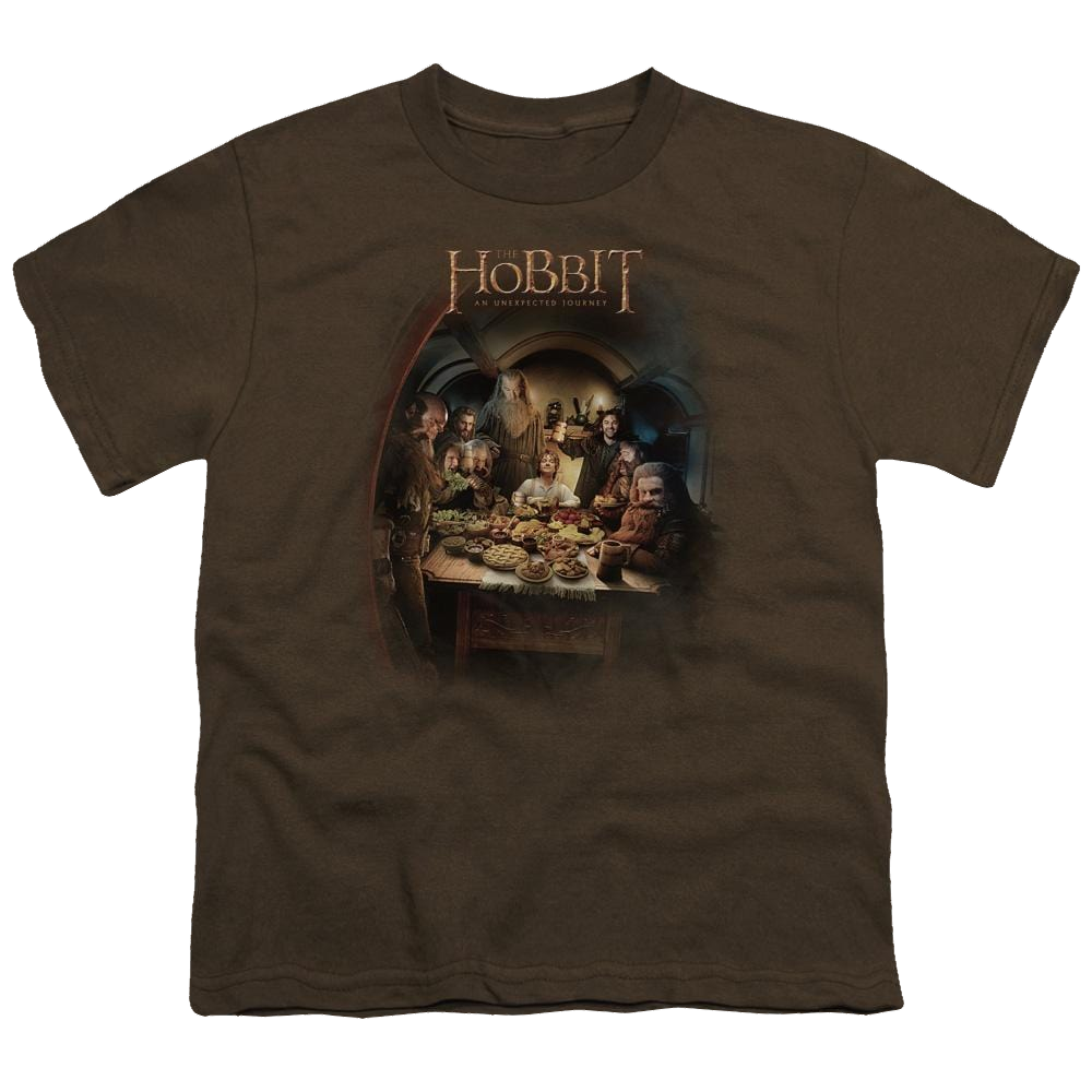 Hobbit Movie Trilogy, The Feast - Youth T-Shirt Youth T-Shirt (Ages 8-12) The Hobbit   