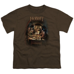 Hobbit Movie Trilogy, The Feast - Youth T-Shirt Youth T-Shirt (Ages 8-12) The Hobbit   