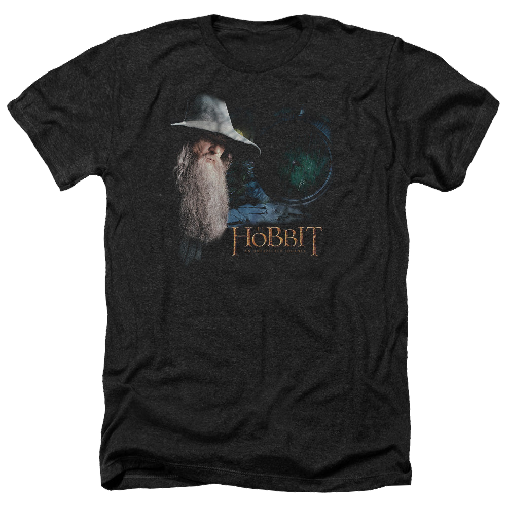 Hobbit Movie Trilogy, The The Door - Men's Heather T-Shirt Men's Heather T-Shirt The Hobbit   