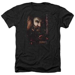 Hobbit Movie Trilogy, The Gloin Poster - Men's Heather T-Shirt Men's Heather T-Shirt The Hobbit   