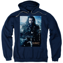Hobbit Movie Trilogy, The Thorin Poster - Pullover Hoodie Pullover Hoodie The Hobbit   