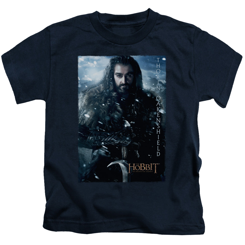 Hobbit Movie Trilogy, The Thorin Poster - Kid's T-Shirt Kid's T-Shirt (Ages 4-7) The Hobbit   