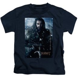Hobbit Movie Trilogy, The Thorin Poster - Kid's T-Shirt Kid's T-Shirt (Ages 4-7) The Hobbit   