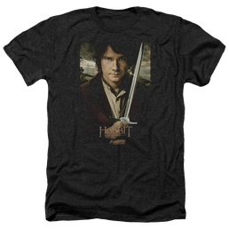 Hobbit Movie Trilogy, The Baggins Poster - Men's Heather T-Shirt Men's Heather T-Shirt The Hobbit   