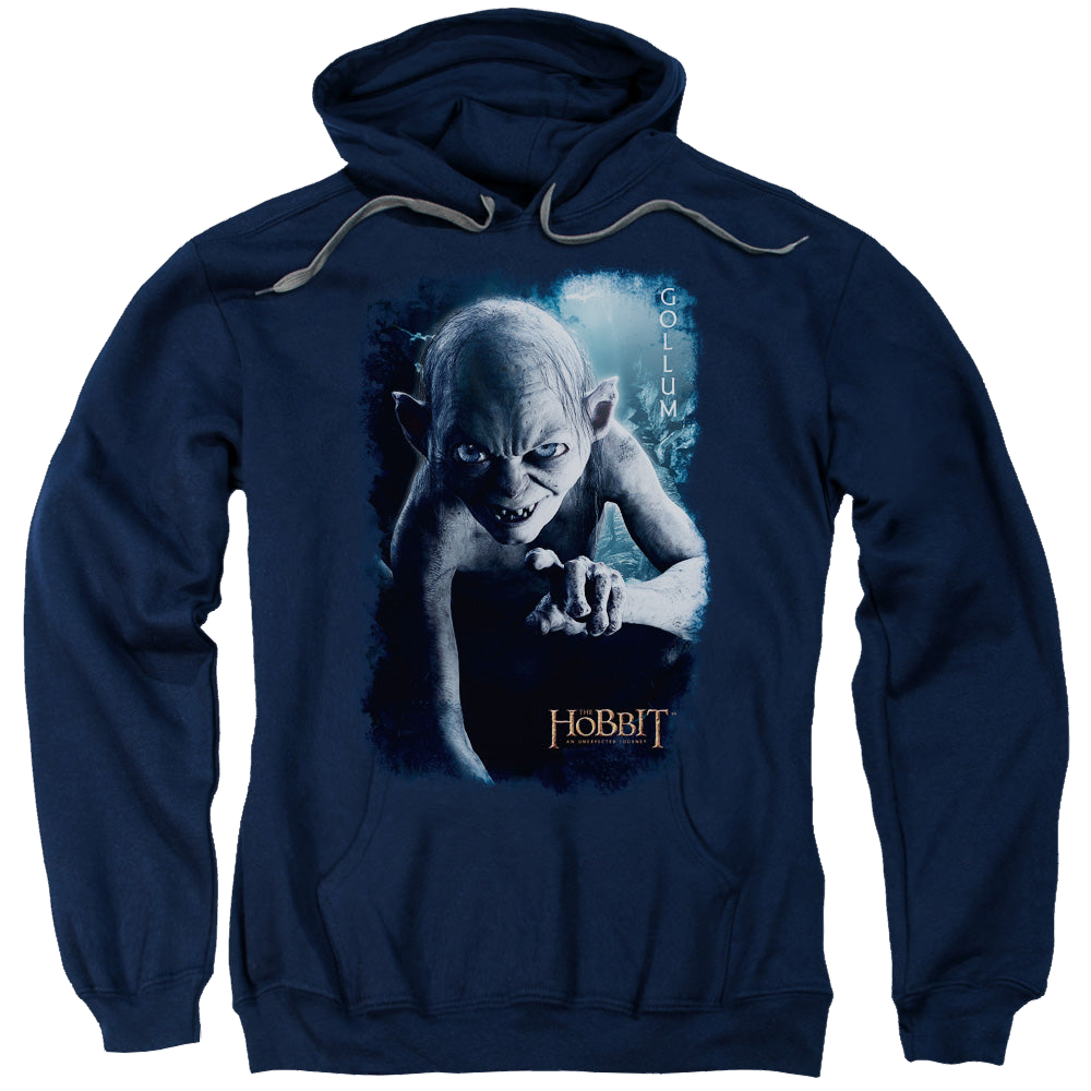 Hobbit Movie Trilogy, The Gollum Poster - Pullover Hoodie Pullover Hoodie The Hobbit   
