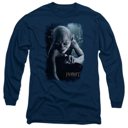 Hobbit Movie Trilogy, The Gollum Poster - Men's Long Sleeve T-Shirt Men's Long Sleeve T-Shirt The Hobbit   