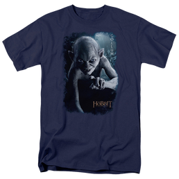 Hobbit Movie Trilogy, The Gollum Poster - Men's Regular Fit T-Shirt Men's Regular Fit T-Shirt The Hobbit   