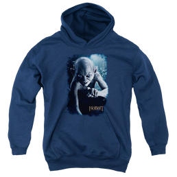 Hobbit Movie Trilogy, The Gollum Poster - Youth Hoodie Youth Hoodie (Ages 8-12) The Hobbit   