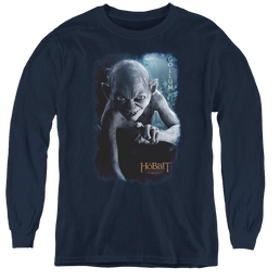 Hobbit Movie Trilogy, The Gollum Poster - Youth Long Sleeve T-Shirt Youth Long Sleeve T-Shirt The Hobbit   