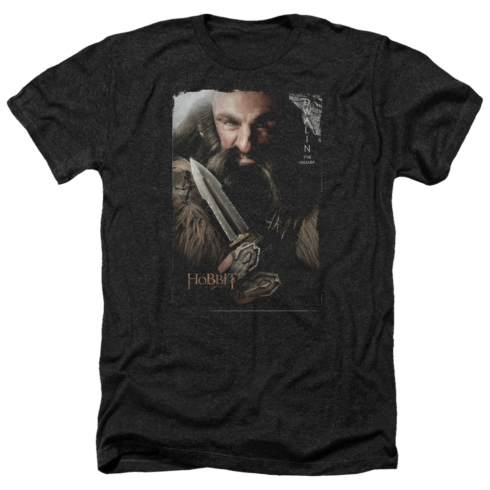 Hobbit Movie Trilogy, The Dwalin - Men's Heather T-Shirt Men's Heather T-Shirt The Hobbit   