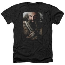 Hobbit Movie Trilogy, The Dwalin - Men's Heather T-Shirt Men's Heather T-Shirt The Hobbit   