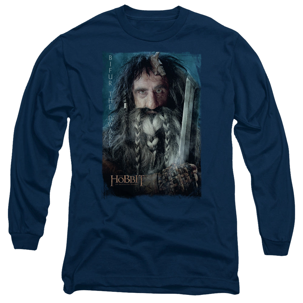 Hobbit Movie Trilogy, The Bifur - Men's Long Sleeve T-Shirt Men's Long Sleeve T-Shirt The Hobbit   