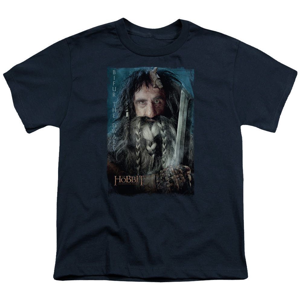 Hobbit Movie Trilogy, The Bifur - Youth T-Shirt Youth T-Shirt (Ages 8-12) The Hobbit   