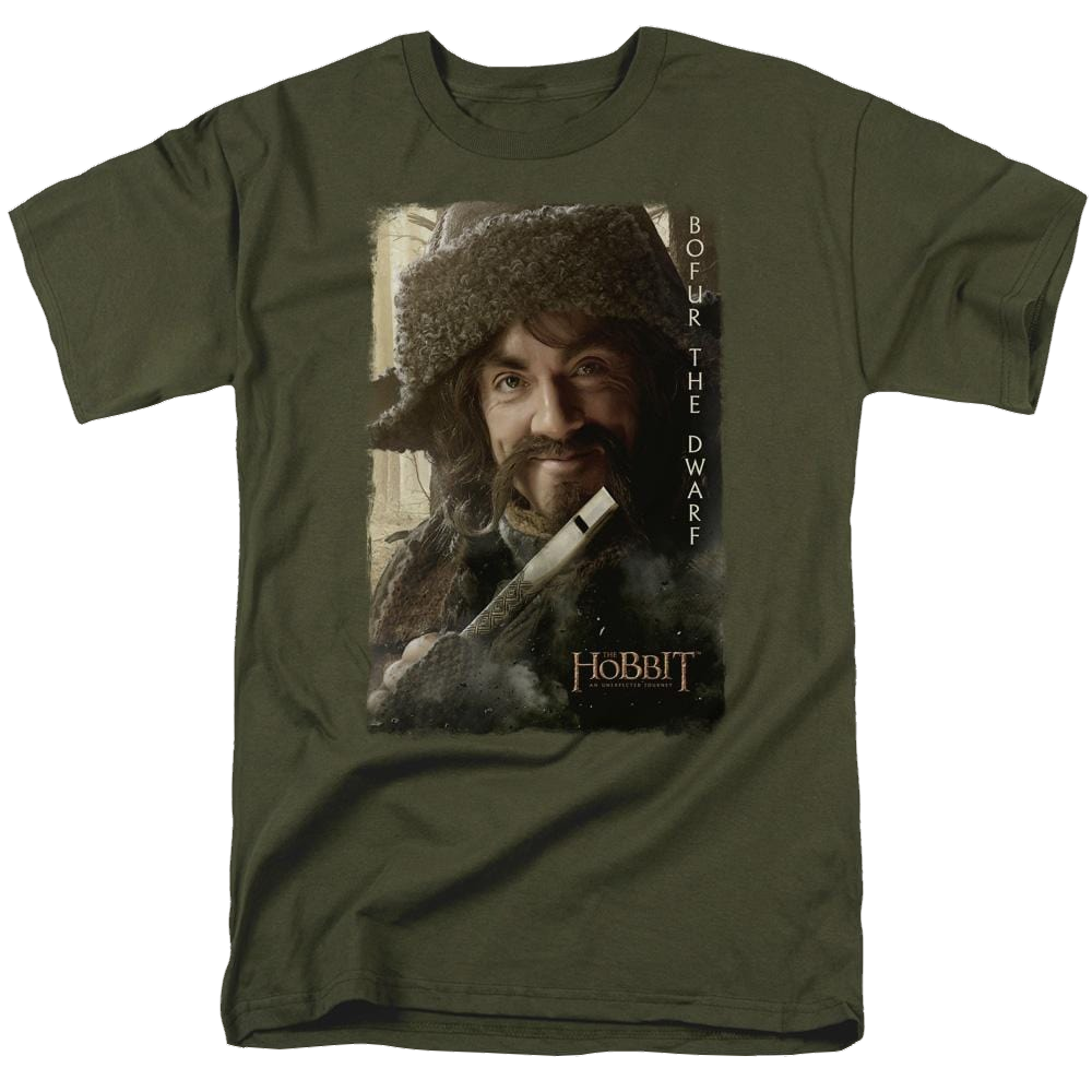 Hobbit Movie Trilogy, The Bofur - Men's Regular Fit T-Shirt Men's Regular Fit T-Shirt The Hobbit   