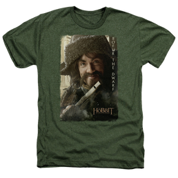 Hobbit Movie Trilogy, The Bofur - Men's Heather T-Shirt Men's Heather T-Shirt The Hobbit   