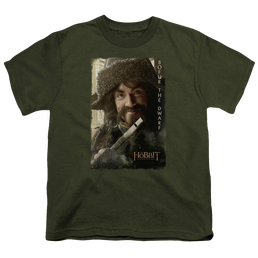 Hobbit Movie Trilogy, The Bofur - Youth T-Shirt Youth T-Shirt (Ages 8-12) The Hobbit   
