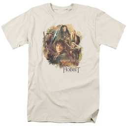 Hobbit Movie Trilogy, The Collage - Men's Regular Fit T-Shirt Men's Regular Fit T-Shirt The Hobbit   