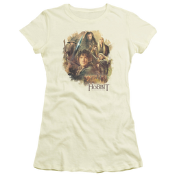 Hobbit Movie Trilogy, The Collage - Juniors T-Shirt Juniors T-Shirt The Hobbit   