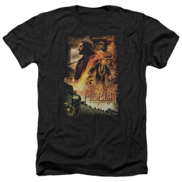 Hobbit Movie Trilogy, The Golden Chamber - Men's Heather T-Shirt Men's Heather T-Shirt The Hobbit   