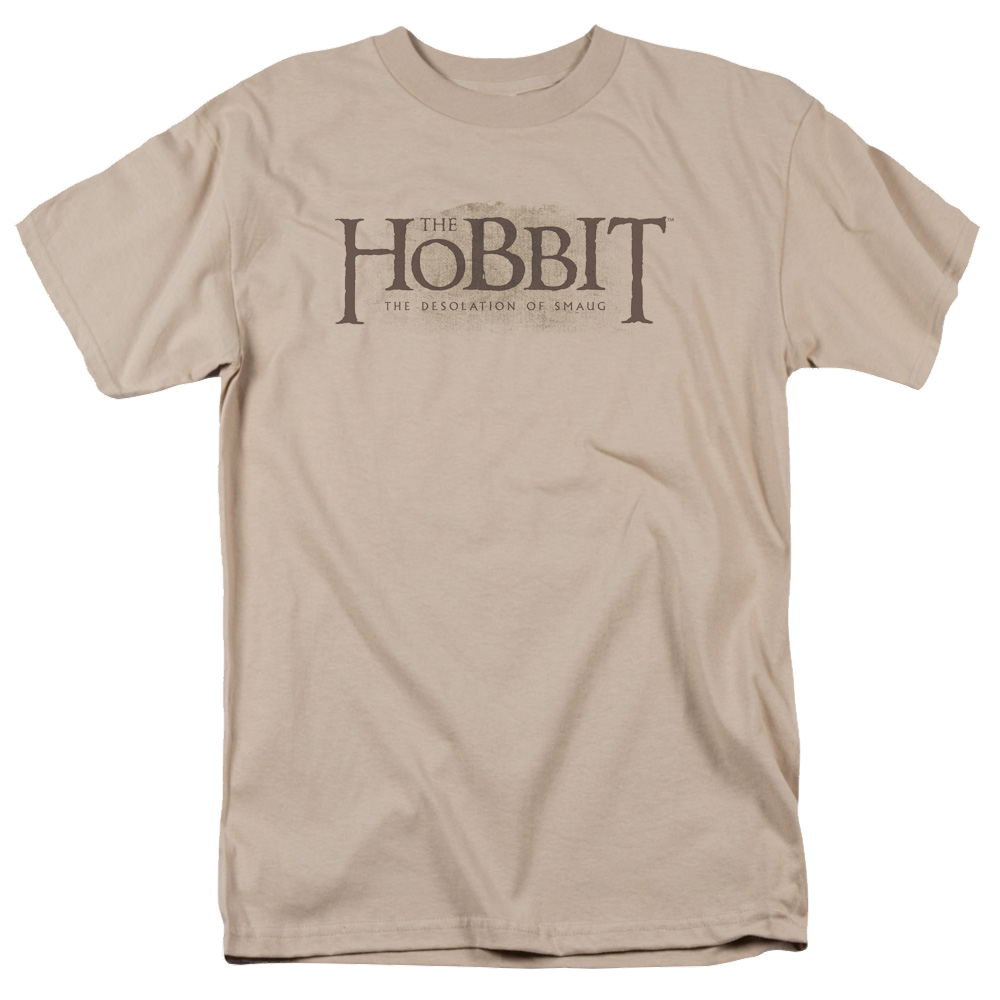 Hobbit Movie Trilogy, The Textured Logo - Men's Regular Fit T-Shirt Men's Regular Fit T-Shirt The Hobbit   