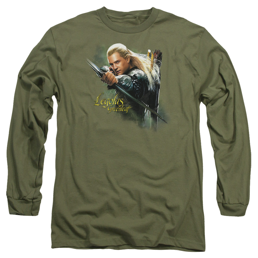 Hobbit Movie Trilogy, The Legolas Greenleaf - Men's Long Sleeve T-Shirt Men's Long Sleeve T-Shirt The Hobbit   