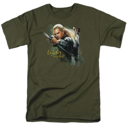 Hobbit Movie Trilogy, The Legolas Greenleaf - Men's Regular Fit T-Shirt Men's Regular Fit T-Shirt The Hobbit   
