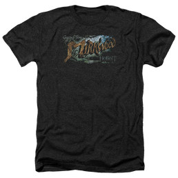 Hobbit Movie Trilogy, The Greetings From Mirkwood - Men's Heather T-Shirt Men's Heather T-Shirt The Hobbit   