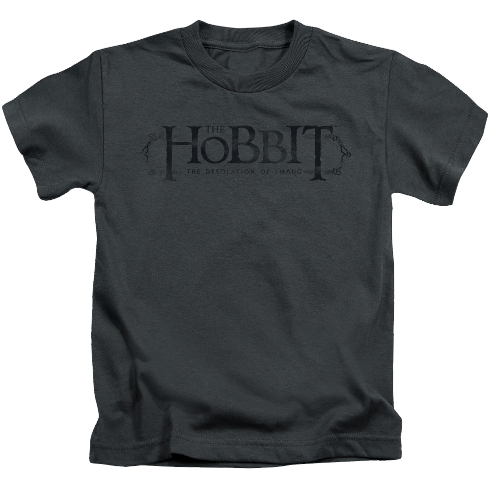 Hobbit Movie Trilogy, The Ornate Logo - Kid's T-Shirt Kid's T-Shirt (Ages 4-7) The Hobbit   