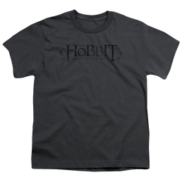 Hobbit Movie Trilogy, The Ornate Logo - Youth T-Shirt Youth T-Shirt (Ages 8-12) The Hobbit   