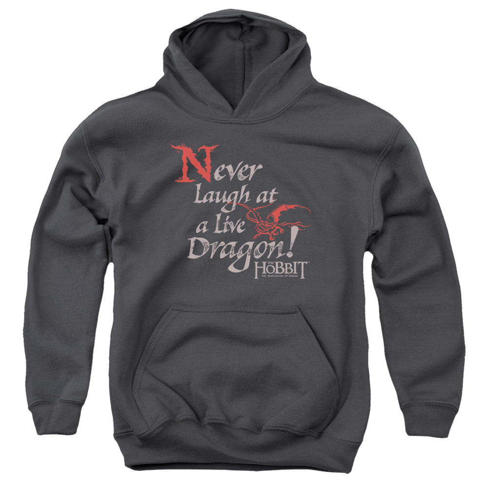 Hobbit Movie Trilogy, The Never Laugh - Youth Hoodie Youth Hoodie (Ages 8-12) The Hobbit   
