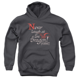 Hobbit Movie Trilogy, The Never Laugh - Youth Hoodie Youth Hoodie (Ages 8-12) The Hobbit   