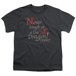 Hobbit Movie Trilogy, The Never Laugh - Youth T-Shirt Youth T-Shirt (Ages 8-12) The Hobbit   
