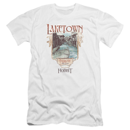 Hobbit Movie Trilogy, The Laketown - Men's Premium Slim Fit T-Shirt Men's Premium Slim Fit T-Shirt The Hobbit   