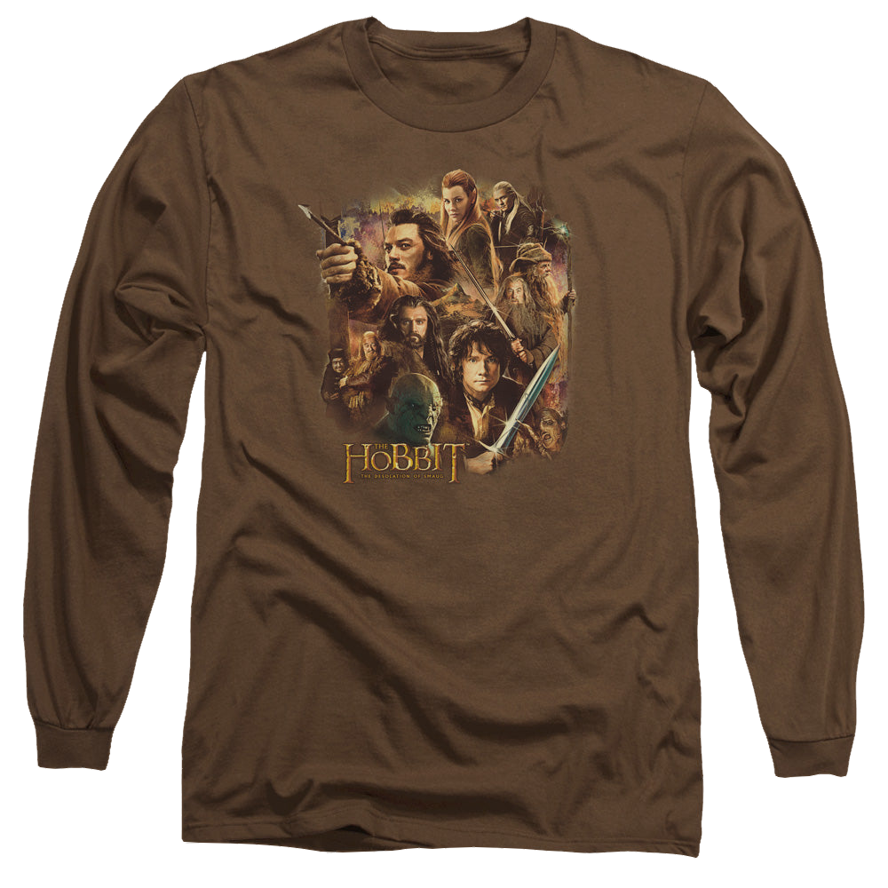 Hobbit Movie Trilogy, The Middle Earth Group - Men's Long Sleeve T-Shirt Men's Long Sleeve T-Shirt The Hobbit   