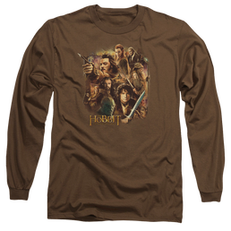 Hobbit Movie Trilogy, The Middle Earth Group - Men's Long Sleeve T-Shirt Men's Long Sleeve T-Shirt The Hobbit   