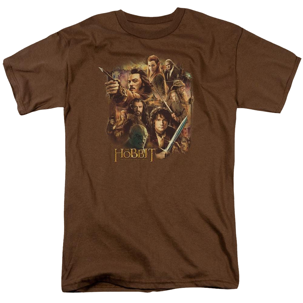 Hobbit Movie Trilogy, The Middle Earth Group - Men's Regular Fit T-Shirt Men's Regular Fit T-Shirt The Hobbit   