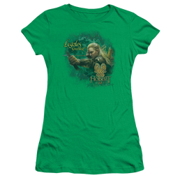 Hobbit Movie Trilogy, The Greenleaf - Juniors T-Shirt Juniors T-Shirt The Hobbit   