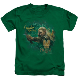Hobbit Movie Trilogy, The Greenleaf - Kid's T-Shirt Kid's T-Shirt (Ages 4-7) The Hobbit   